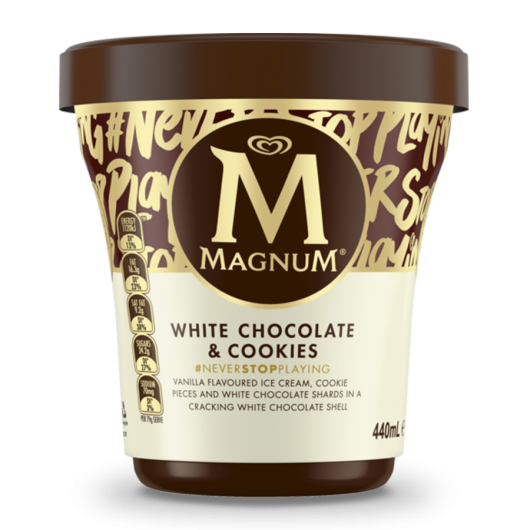 Magnum White Chocolate & Cookies 440ml